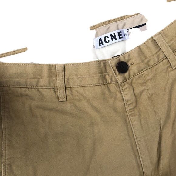 Vintage Acne Studios Jeans Size 36/52 Roc Twill Brown - Picture 11 of 12